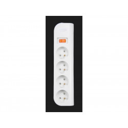 Multiprise Parafoudre 4 Prises, 3680 W de marque BELKIN, référence: B7504700