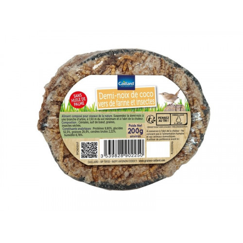 Delmi-noix de coco aux insectes - Centrale Brico