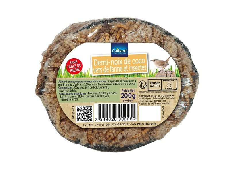 Delmi-noix de coco aux insectes