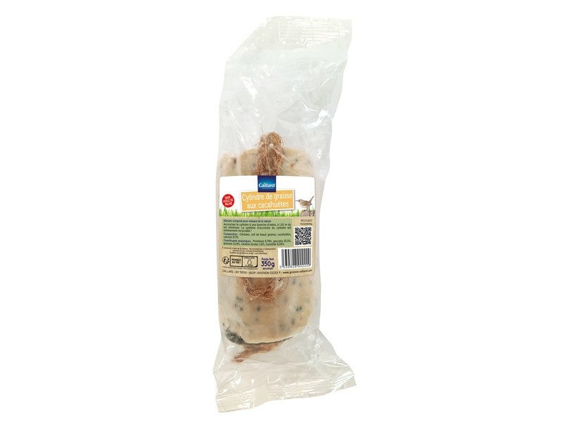 Cylindre de graisse aux cacahuètes