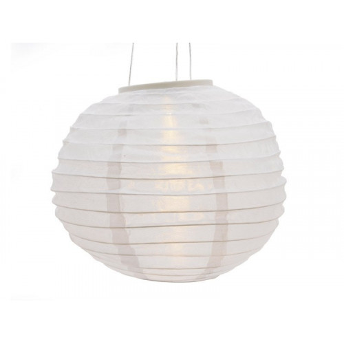 Lanterne solaire chinoise blanc - LUMINEO