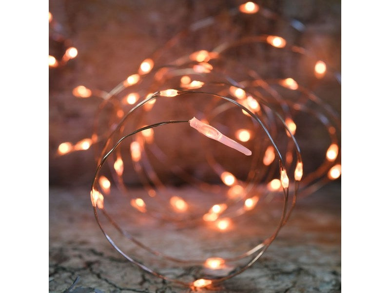 Guirlande Électrique De Noël Microled 7.5 M, 150 Leds Orange