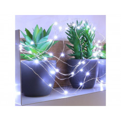 Guirlande Électrique De Noël Microled 7.5 M, 150 Leds Blanc Froid - BLACHERE ILLUMINATION