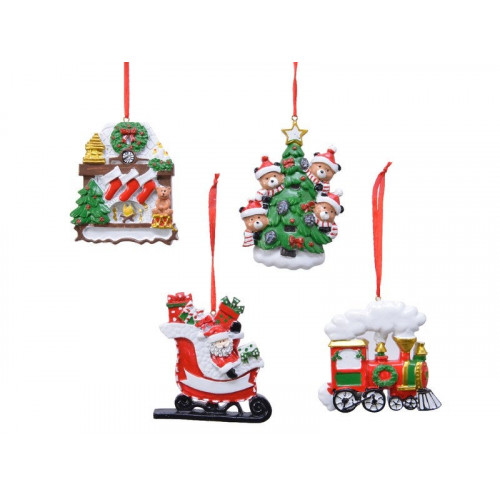 DECORIS Deco noel, Figurine A Suspendre