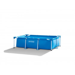 Piscine Tubulaire Intex Metal Frame Rectanulaire L.2,60 X L.1,60 X H.0,65M - INTEX