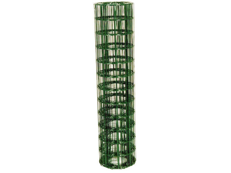 Grillage rouleau soudé vert, H.1.2 x l.20 m, maille 100X100