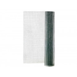 Grillage Pour Animaux Soudé Vert, H.0.5 X L.3 M, Maille H.12 X L.12.7 Mm de marque Centrale Brico, référence: J7338600