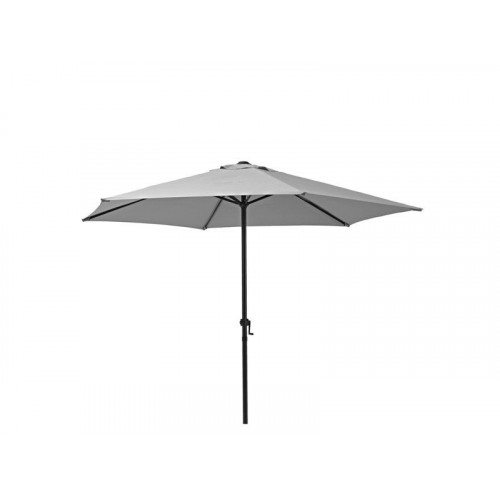 Parasol Pied Central Polar Gris Hexagonal, L.263 X L.262 Cm - Centrale Brico