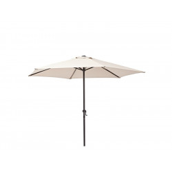 Parasol Pied Central Polar Taupe Hexagonal, L.263 X L.262 Cm - Centrale Brico