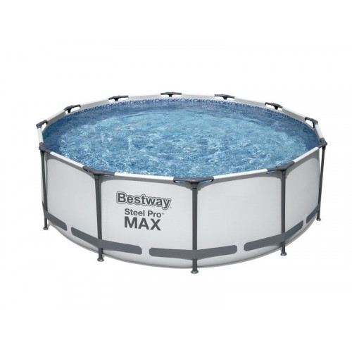 Piscine Hors-Sol Steel Pro Bestway, Diam.3,66 M X H. 1 M - BESTWAY