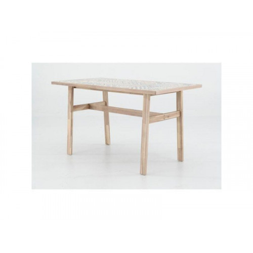 Table De Repas Soho Heritage Rectangulaire Naturel 6 Personnes - Centrale Brico