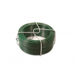 Fil D'Attache Plastifié Vert, 1.6 Mm X 50 M - Centrale Brico