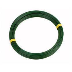 Fil De Tension Plastifié Vert, 2.75 Mm X 100 M de marque Centrale Brico, référence: J7373500