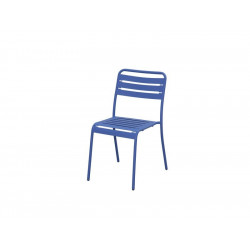 Chaise De Jardin En Acier Café Bleu de marque Centrale Brico, référence: J7376100