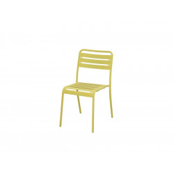 Chaise De Jardin En Acier Café Jaune de marque Centrale Brico, référence: J7377000