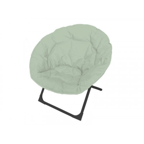 Fauteuil Chaise moon acier vert cactus - Centrale Brico