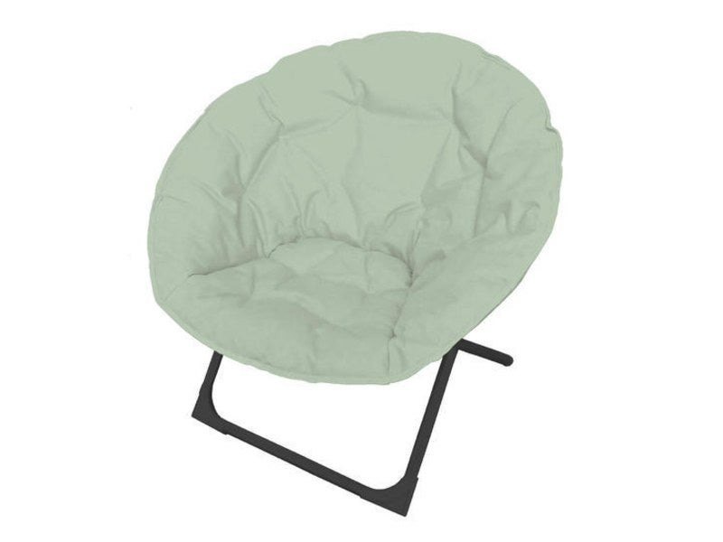 Fauteuil Chaise moon acier vert cactus