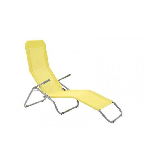 Bain De Soleil De Jardin En Acier Fiesta 2 Positions Cocktail - Centrale Brico