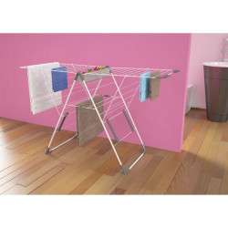 Etendoir Table Blanc / Gris, Lagoon - Centrale Brico