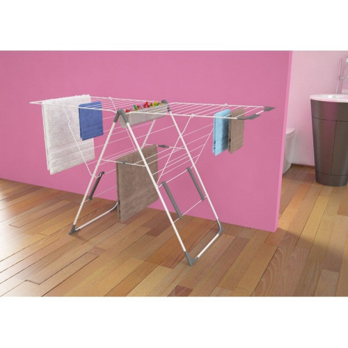 Etendoir Table Blanc / Gris, Lagoon - Centrale Brico