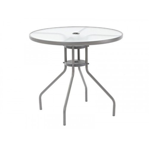 Table De Jardin En Intérieur Et En Extérieur Ronde Personnes - Centrale Brico