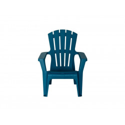 Fauteuil Adirondack Résine Injectée Bleu Miami, 1 Personnes de marque BICA, référence: J7398500