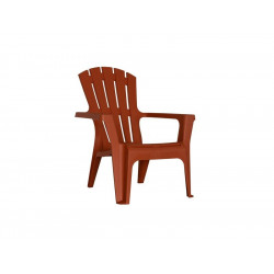 Fauteuil Adirondack Résine Injectée Terracota, 1 Personnes de marque BICA, référence: J7398600