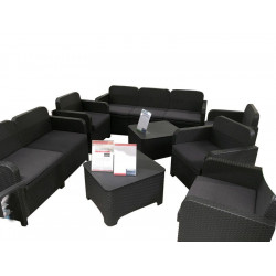 Coussin D'Assise De Chaise/Fauteuil Feria, Gris Anthracite L.57 X H.5 Cm - Centrale Brico