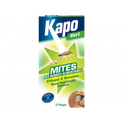 Lot De 2 Pièges Lot De 2 Pièges Insecticides Pour Mites Alimentaires - KAPO VERT