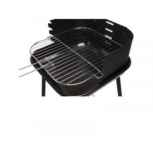 Barbecue Au Charbon De Bois - 36x36cm - Centrale Brico