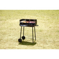 Barbecue Au Charbon De Bois - 60x42cm - Centrale Brico