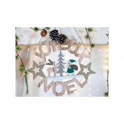Guirlande Joyeux Noel A Suspendre - BLACHERE ILLUMINATION