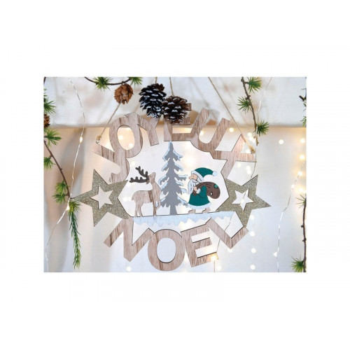 Guirlande Joyeux Noel A Suspendre - BLACHERE ILLUMINATION