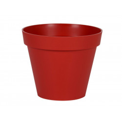 Pot Plastique Diam.40 X H.32 Cm Rouge Rubis de marque EDA, référence: J7460500