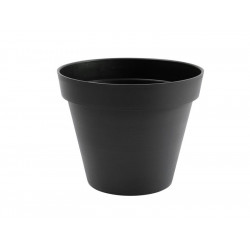 Pot Plastique Diam.48 X H.40 Cm Gris Anthracite de marque EDA, référence: J7460600