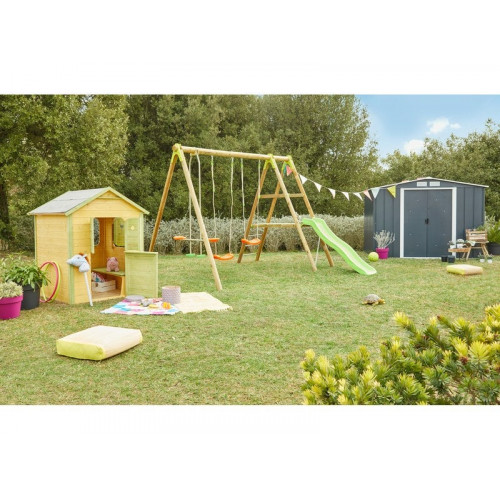 Maisonnette Bois Aloya Marie Avec Plancher , 1.74 M² - Centrale Brico