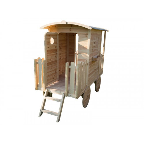 Roulotte Bois Anais Sur Pilotis , 3 M² - Centrale Brico