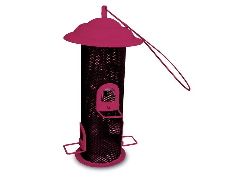 Mangeoire En Acier Pour Oiseaux, Multicouleur
