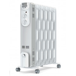 Radiateur bain d'huile ORSO 2500 - blanc - 2500W de marque Supra, référence: B7511100