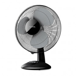 Ventilateur de table HÉOS - 40W - 40cm - 3 pales - noir de marque Supra, référence: B7511200