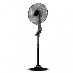 Ventilateur sur pied ARTÉMIS + 50W - 40cm - 5 pales ABS - Digital - télécommande de marque Supra, référence: B7511600