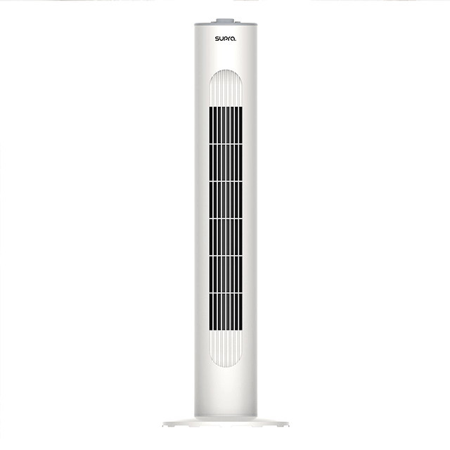 Ventilateur colonne BOREA - 45W - mécanique - blanc