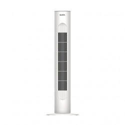Ventilateur colonne BOREA + 45W - digital - télécommande - blanc de marque Supra, référence: B7512100