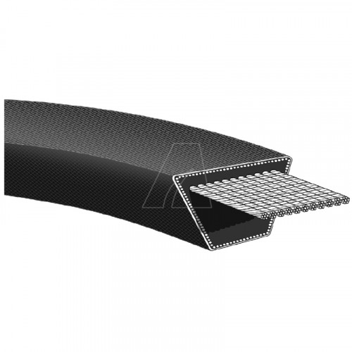 Courroie HA de poulie 12,7 × 1981 (A78) - Arnold