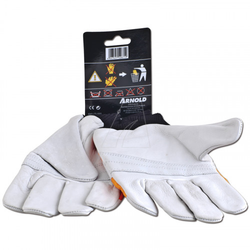 Gants de protection anti-coupures en cuir CS-1 pour tronçonneuse - Taille 11 - Arnold