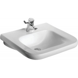 Lavabo MATURA 2 accessible aux PMR - sans trop plein - 60 x 55 cm de marque PORCHER, référence: B7578300