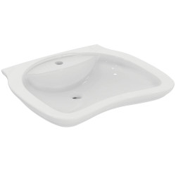 Lavabo MATURA accessible aux PMR - sans trop plein - 65 x 55 cm de marque PORCHER, référence: B7578400