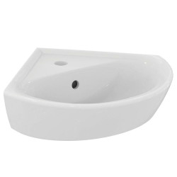 Lave mains d'angle ULYSSE - 34 x 34 x 44 cm - blanc de marque PORCHER, référence: B7578700