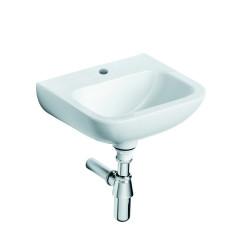 Lave mains MATURA 2 - sans trop plein - 31x37 cm - blanc de marque PORCHER, référence: B7579000