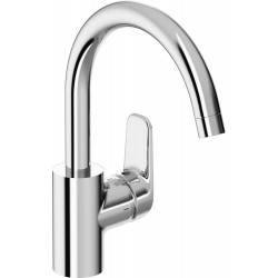 Mitigeur évier OKYRIS C3, bec tube haut - 296 mm - chrome de marque PORCHER, référence: B7580000